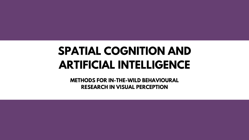 Tutorial: Spatial Cognition and Artificial Intelligence